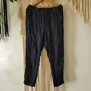 Prana Black Travel Capri Pants Size Small